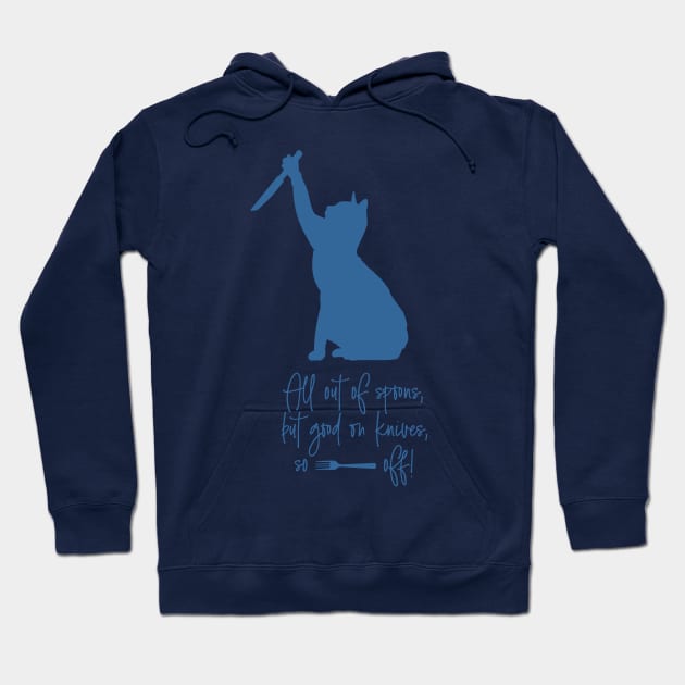 Out of Spoons Hoodie by CharismaCat